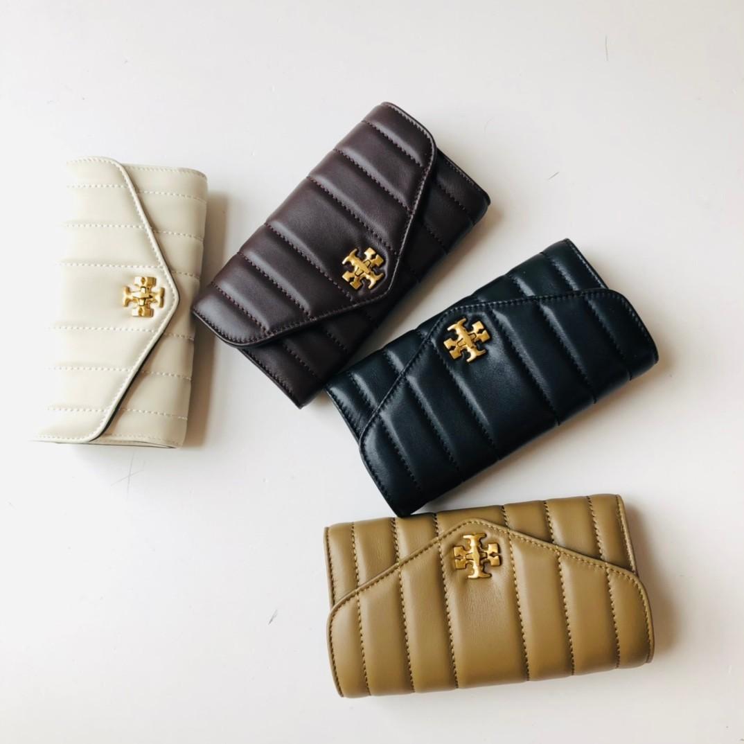 Tory Burch Kira Chevron Medium Wallet, Women's Fashion, Bags & Wallets,  Purses & Pouches on Carousell