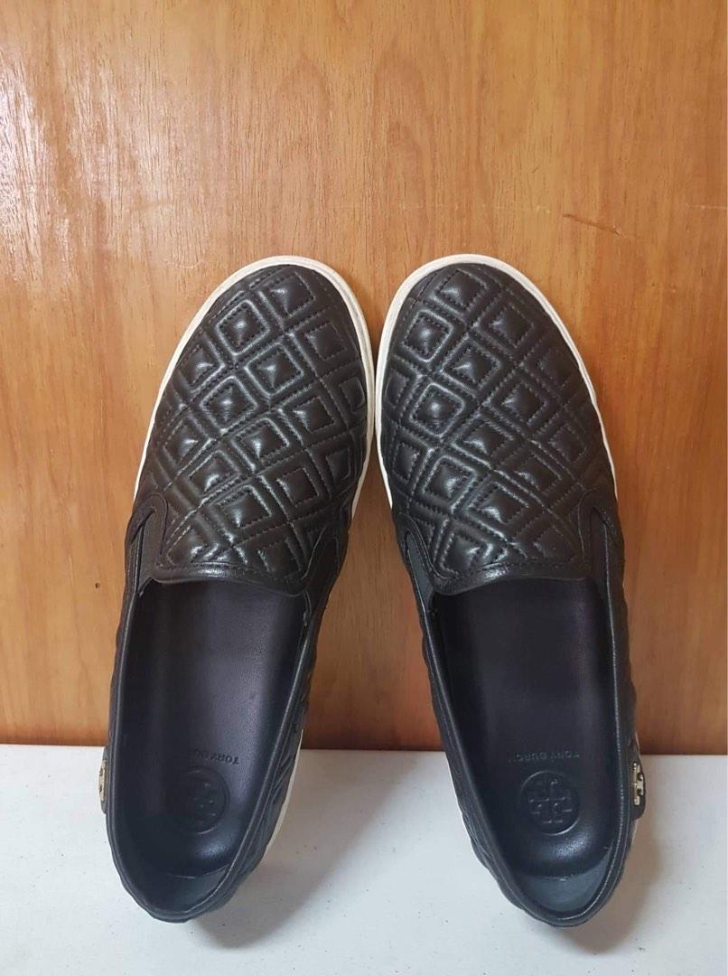 Tory burch quilted slip on sneakers clearance