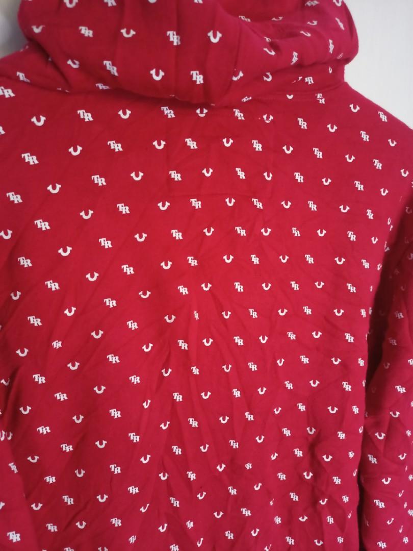 Tr monogram pullover best sale hoodie