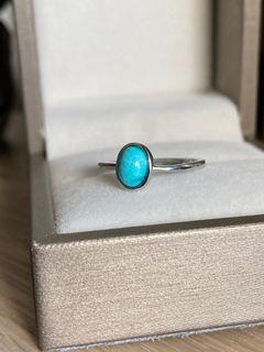 Turquoise Ring / Sterling Sliver