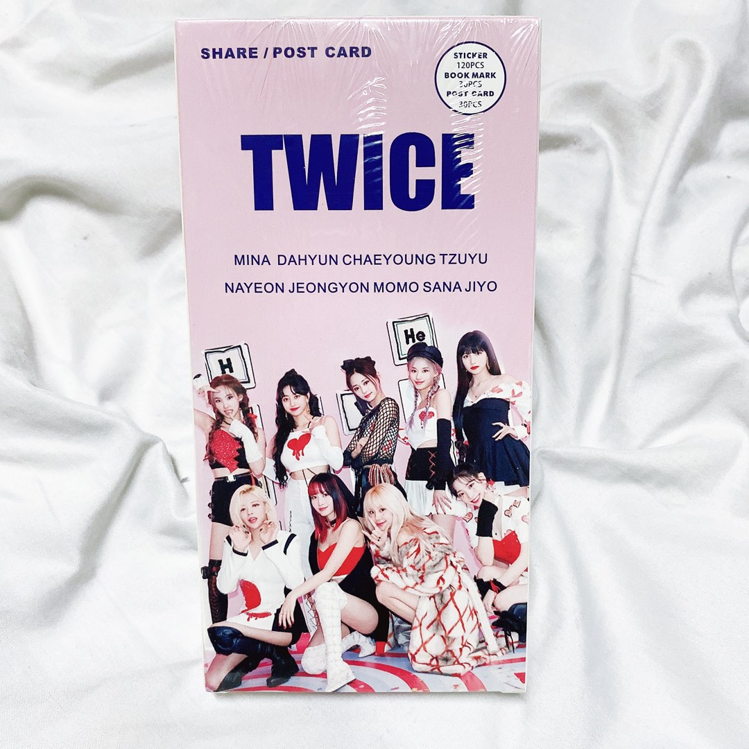 Twice Kpop Postcards, Hobbies & Toys, Memorabilia & Collectibles, Fan