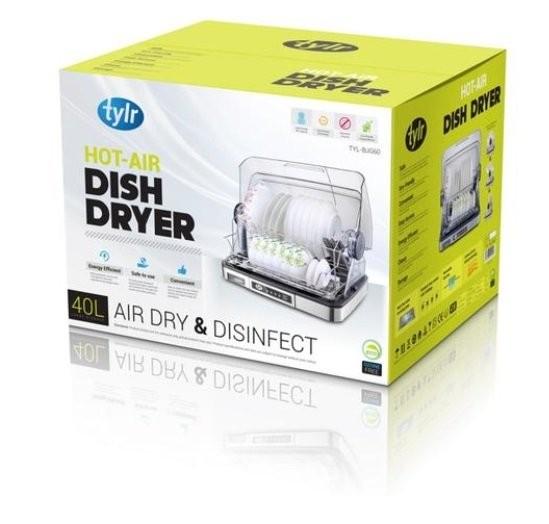 Tylr Hot Air Disinfecting Dish Dryer with FREEBIE ) Circulating hot