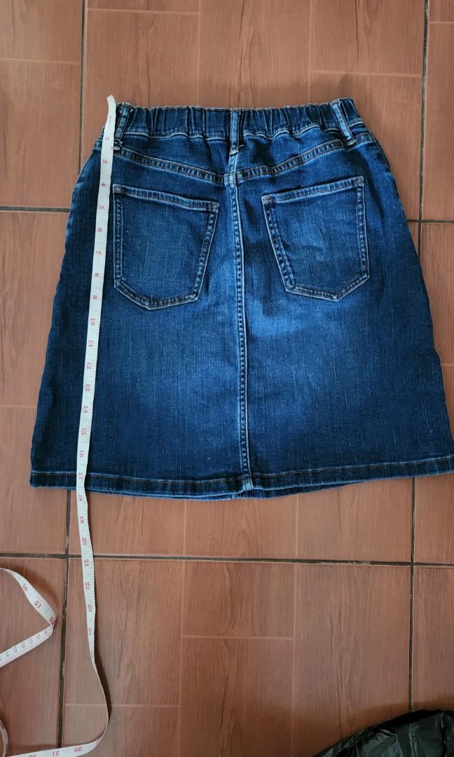 Uniqlo and zara denim skirts, Women's Fashion, Bottoms, Skirts on Carousell