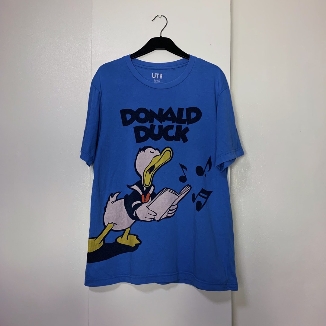 Uniqlo Donald duck, Men's Fashion, Tops & Sets, Tshirts & Polo Shirts ...