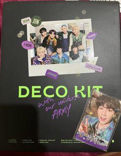 Unsealed Deco Kit with Yoongi rpc