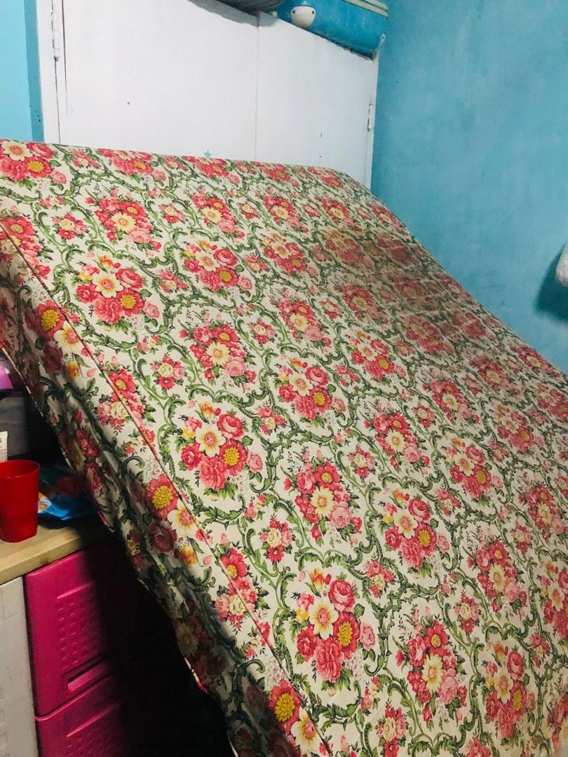 Uratex Foam Double Bed Size 5inch thickness, Furniture & Home Living, Furniture, Bed Frames