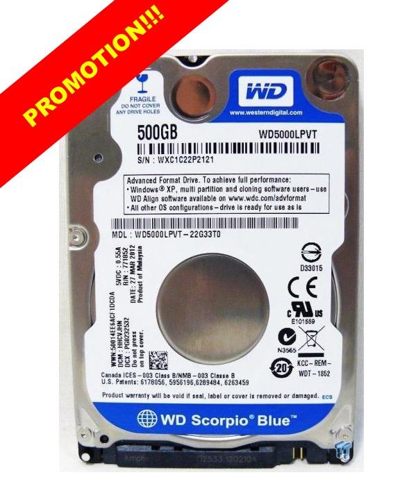 Wd scorpio blue 500gb new arrivals