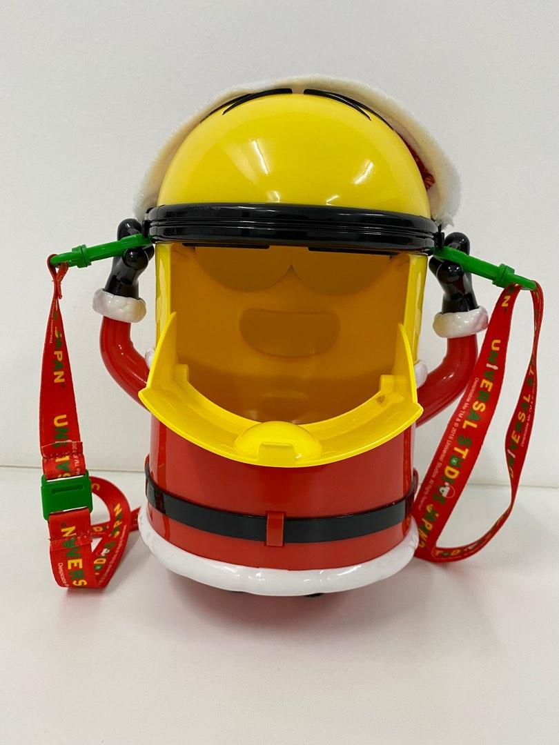 USJ Minion Christmas Popcorn Bucket, Hobbies & Toys, Toys & Games on