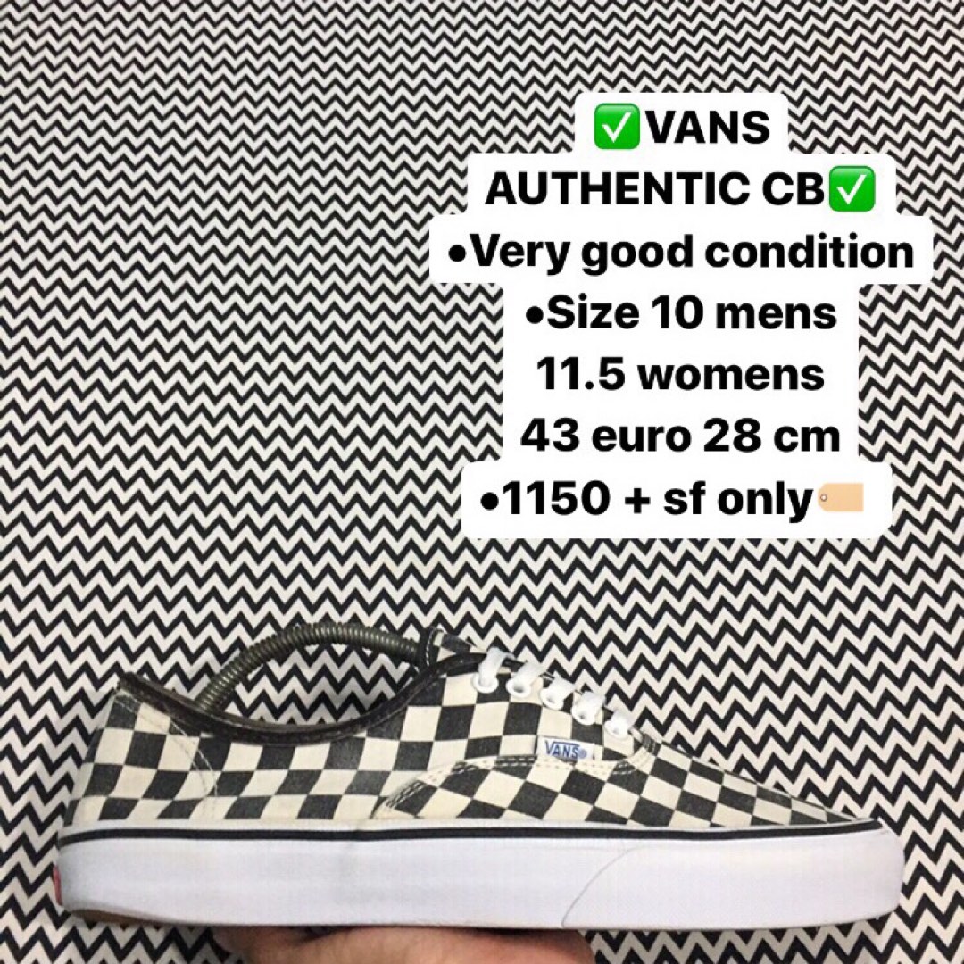 VANS AUTHENTIC CB, Men's Fashion, Footwear, Sneakers on Carousell