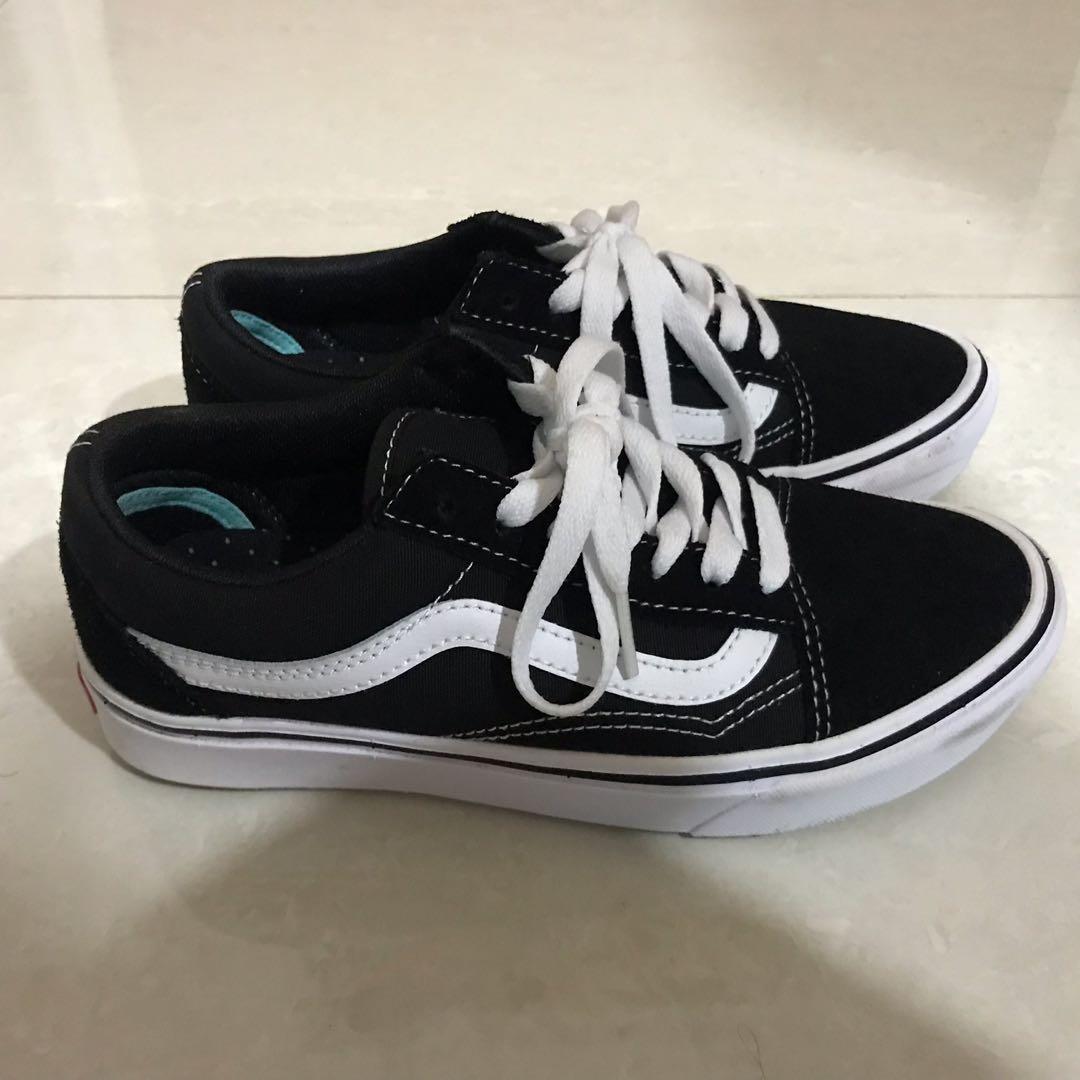 VANS OLD SKOOL COMFY CUSH BLACK, Women's Fashion, Footwear, Sneakers on  Carousell