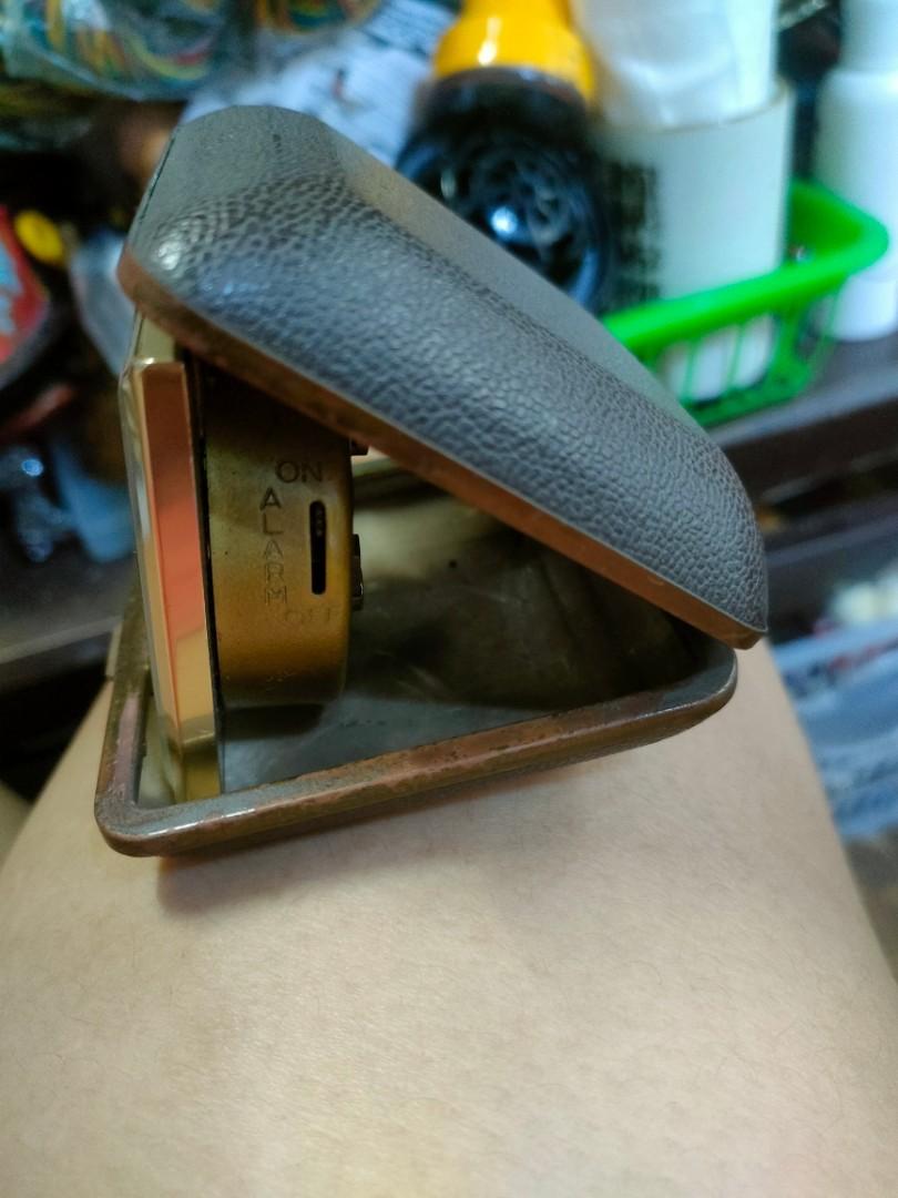 Vintage Citizen alarm clock japan, Furniture & Home Living, Home Decor
