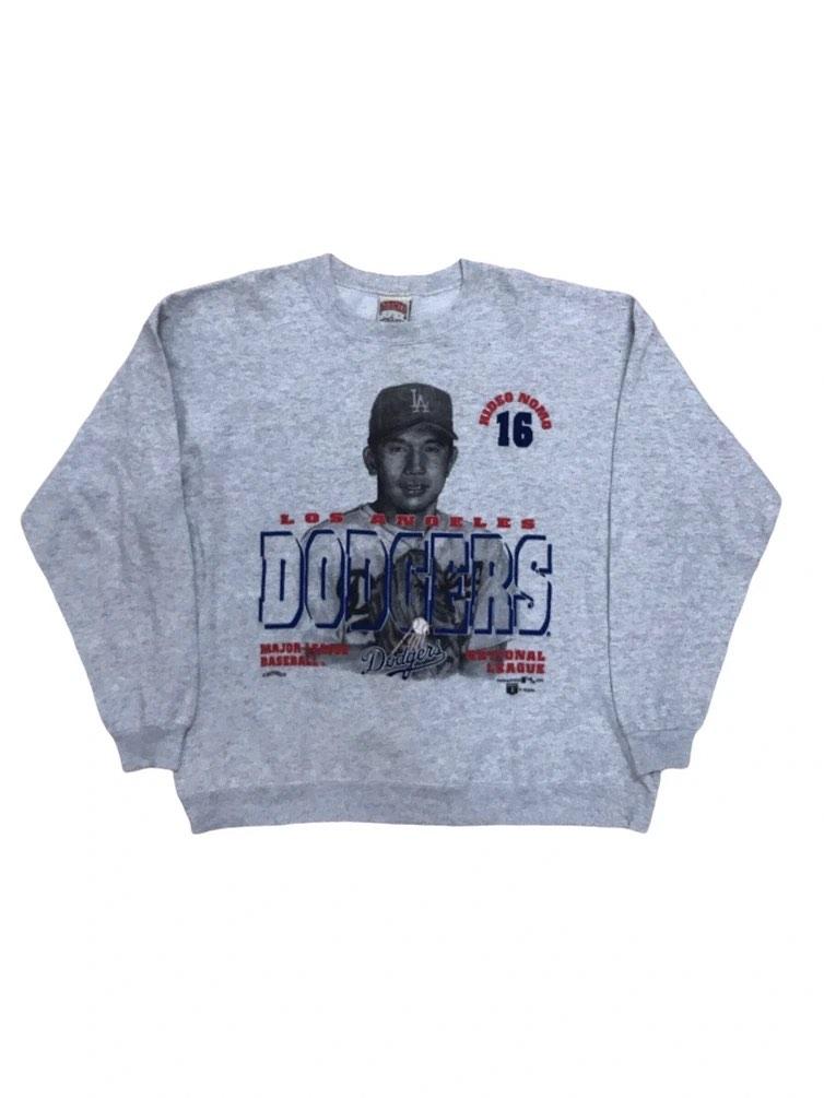 Vintage 1995 LA Dodgers 16 Nomo Sweatshirt Crewneck Made in 