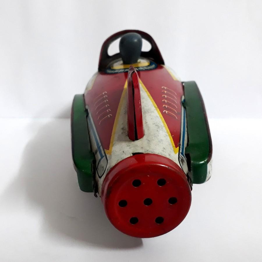 Vintage Rocket Racer No.6 Friction Tin Toy, Hobbies & Toys ...