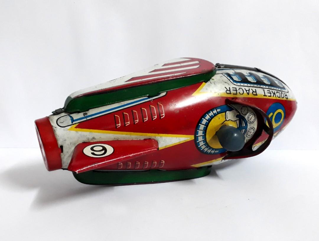 Tin Rocket / Jouets anciens en tôle / ance