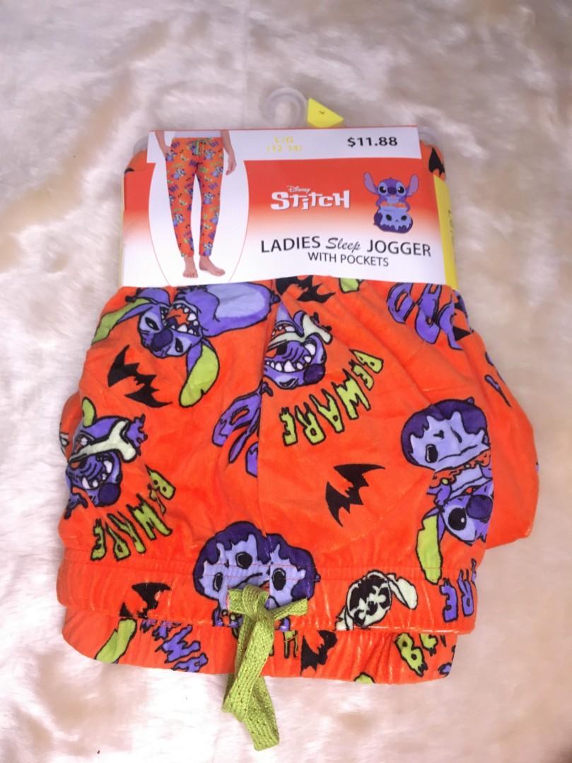 Women's Disney Stitch Halloween Jogger Sleep Pants, Women's Fashion,  Bottoms, Other Bottoms on Carousell