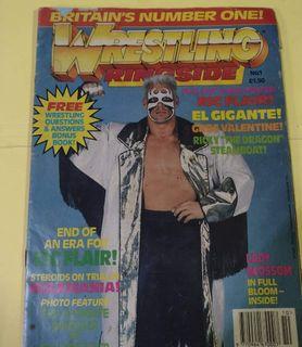 Wrestling Ringside Magazine : ( Issue No.1) Year 1991, Britain's No.1 Wrestling Magazine