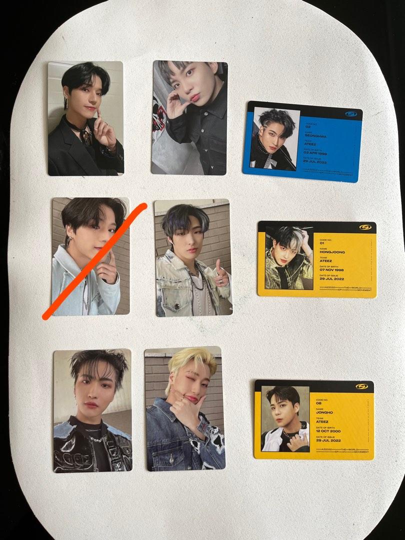 ateez treasure cafe トレカサン