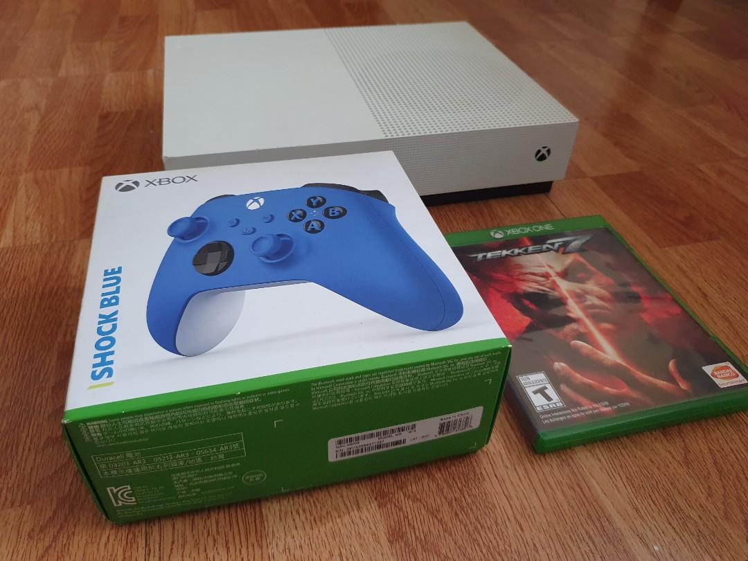 XBOX ONE S, 1tb (Category: Xbox) located in Manila. Submitted by kiddgamer (Listing ID 1185961460, Image 3). Description: Selling my unit. No issues. all inclusions are in the picture. Can be delivered nationwide thru Lbc Grab or Lalamove..