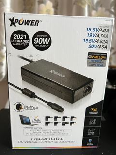 XPower UB-90HB+ Eight-in-One Laptop Adapter with Travel Case64192323833218110