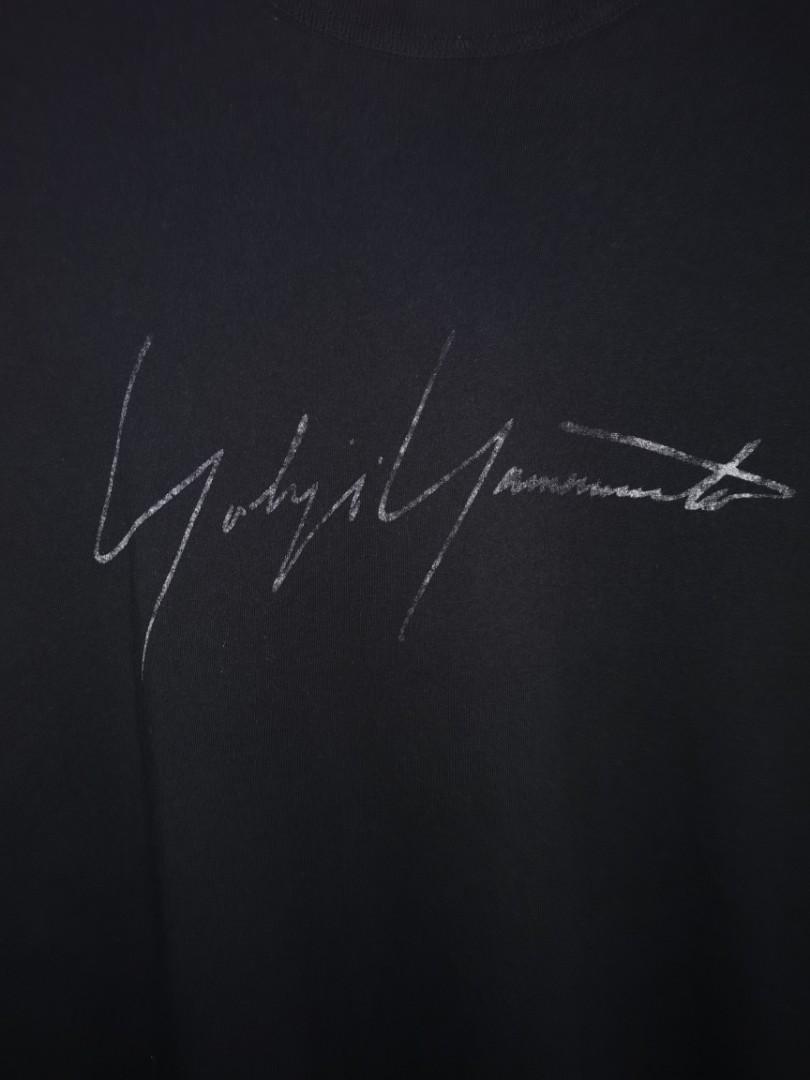 Y3 store signature tee