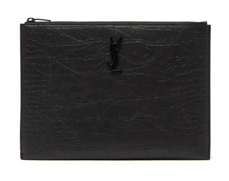 Ysl hot sale clutch mens
