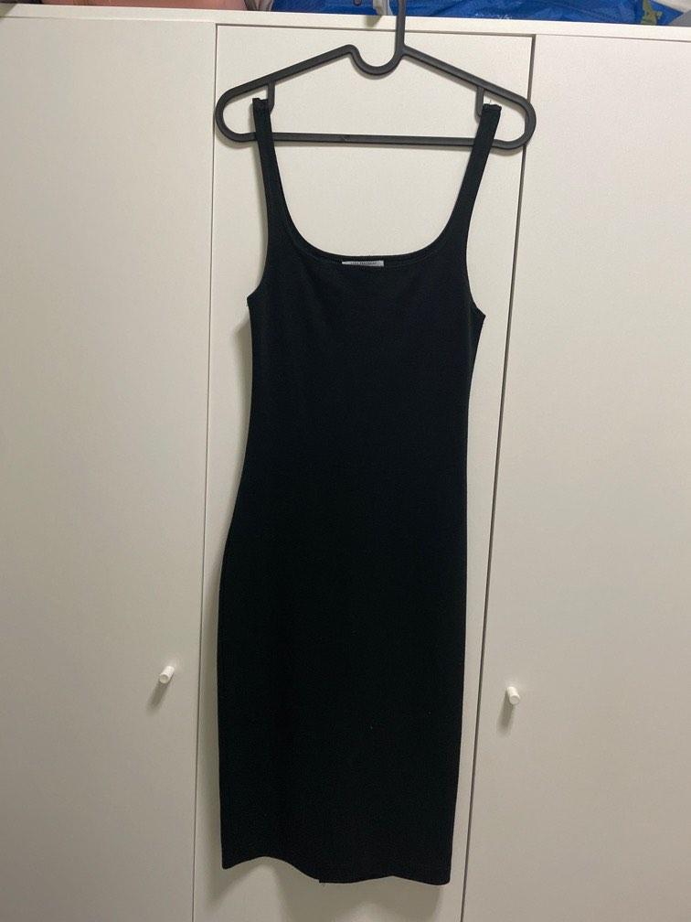 Zara black bodycon dress, Women's Fashion, Dresses & Sets, Dresses on