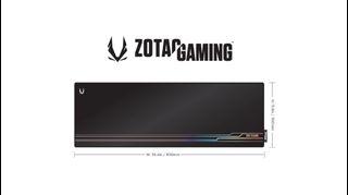 ZOTAC Gaming Desk pad Mousepad Large (900x300x3mm) Smooth