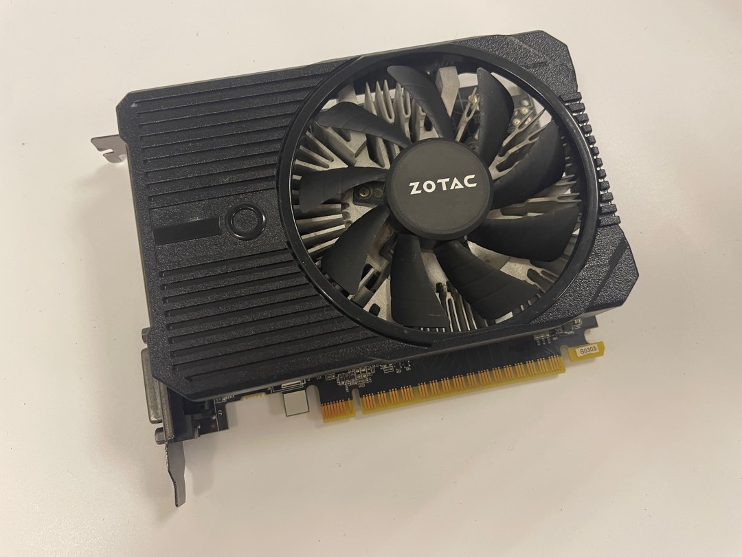 ZOTAC GTX 1050 Ti 4GB Ram GPU 顯示卡, 電腦＆科技, 電腦周邊及配件