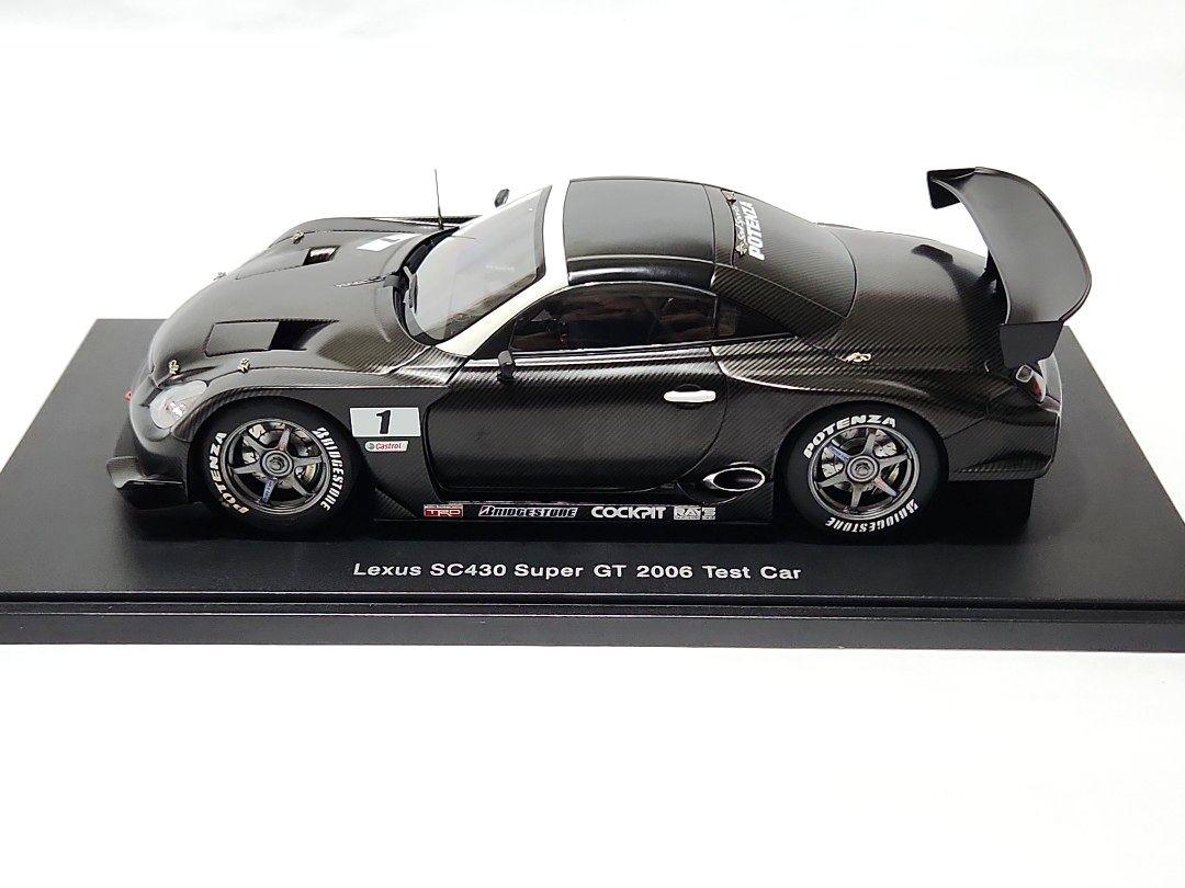 1/18 Autoart Lexus SC430 Super GT 2006 Test Car, Hobbies & Toys ...