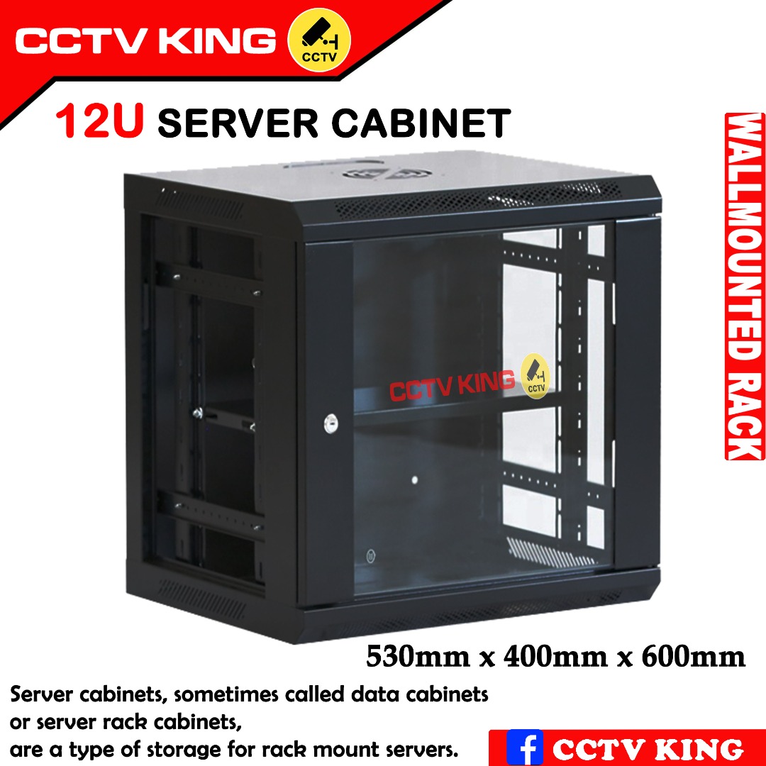 12u data rack, data cabinet, server rack, data server, Computers & Tech ...