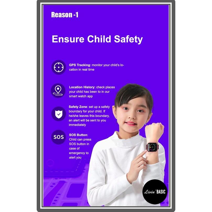 Child safety tracker watch sales
