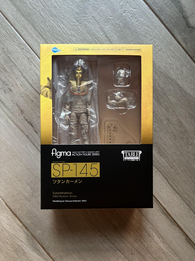 全新 Good Smile Company Figma SP-145 Table Museum Annex Tutankhamun 圖坦卡門 ...
