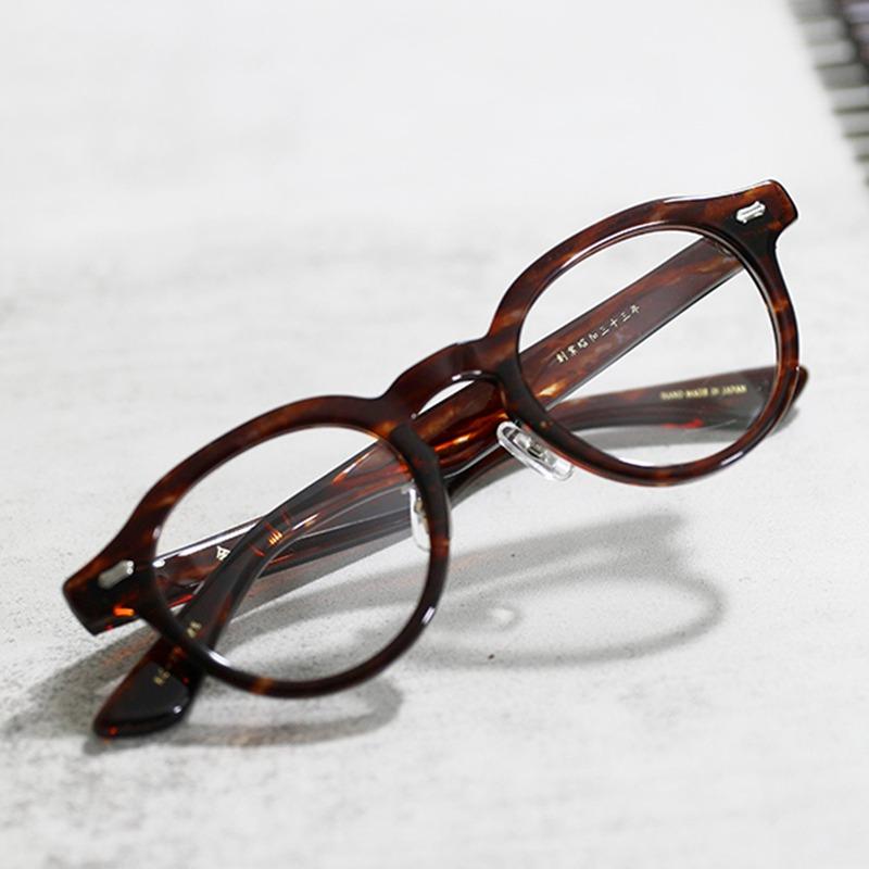 金子眼鏡KC77 BRS, SIZE: 46-23-146 賽璐珞, 男裝, 手錶及配件, 眼鏡
