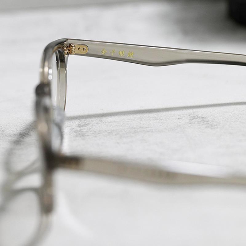 金子眼鏡KC82 LBR SIZE: 51-21-145, 男裝, 手錶及配件, 眼鏡- Carousell