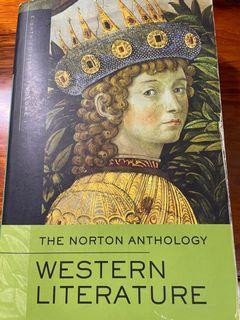 西洋文學概論 THE NORTON ANTHOLOGY WESTERN LITERATURE外文系必備！