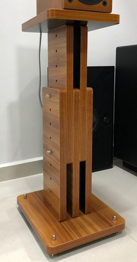 Speaker stand wood cheap