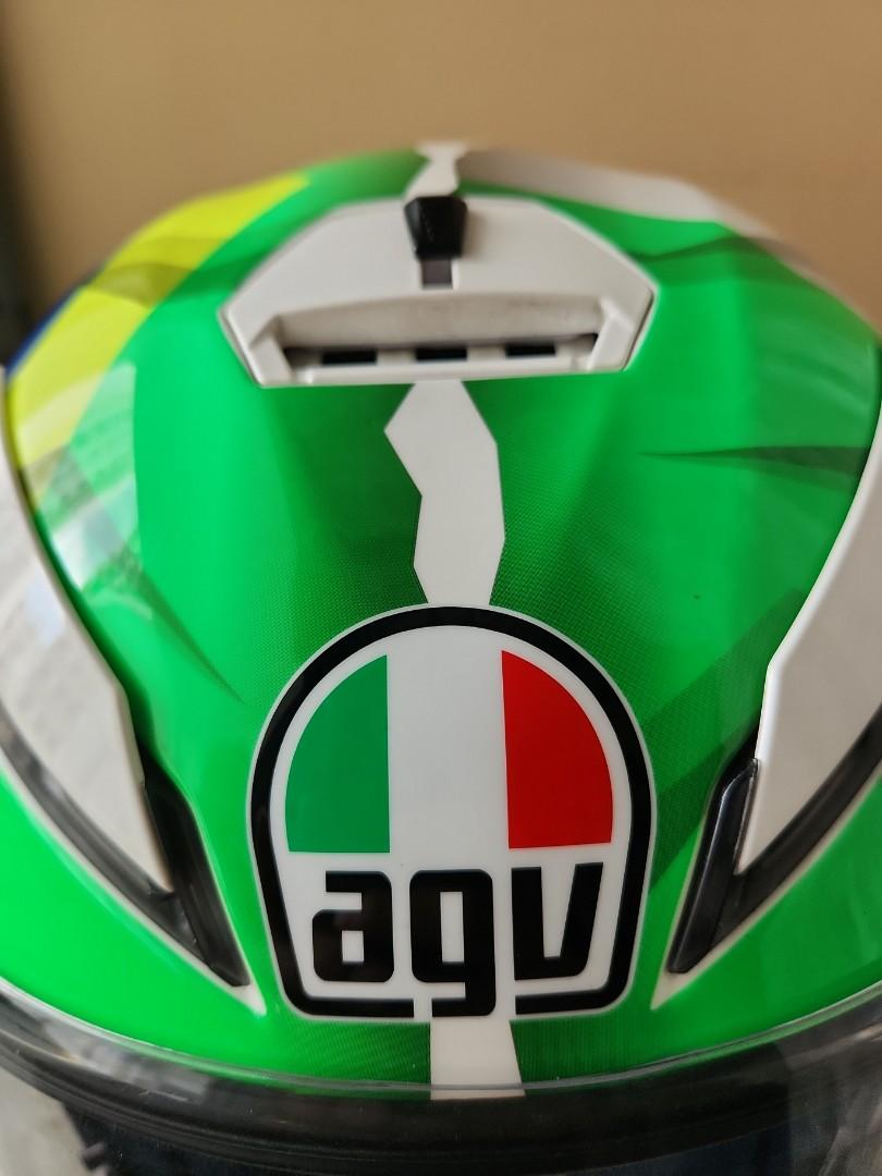 AGV Helmet, Motorcycles, Motorcycle Apparel on Carousell