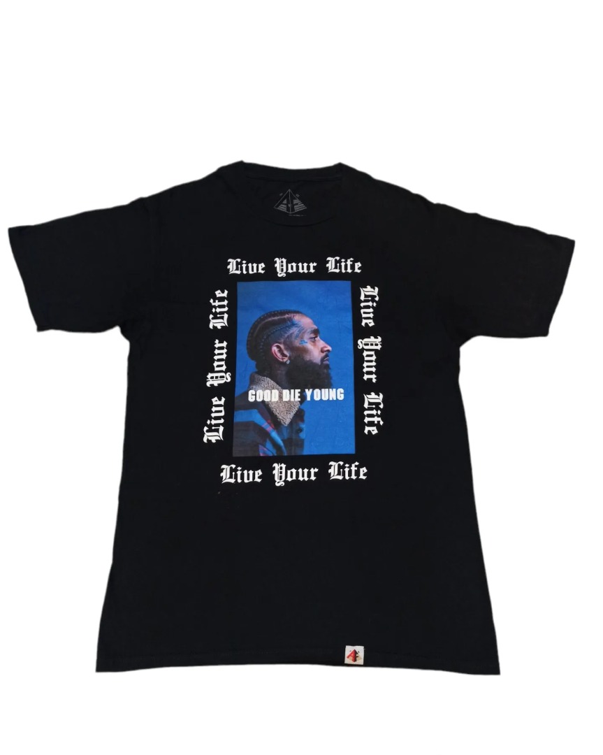 AntiFiction Nipsey Hussle Tee, Men's Fashion, Tops & Sets, Tshirts