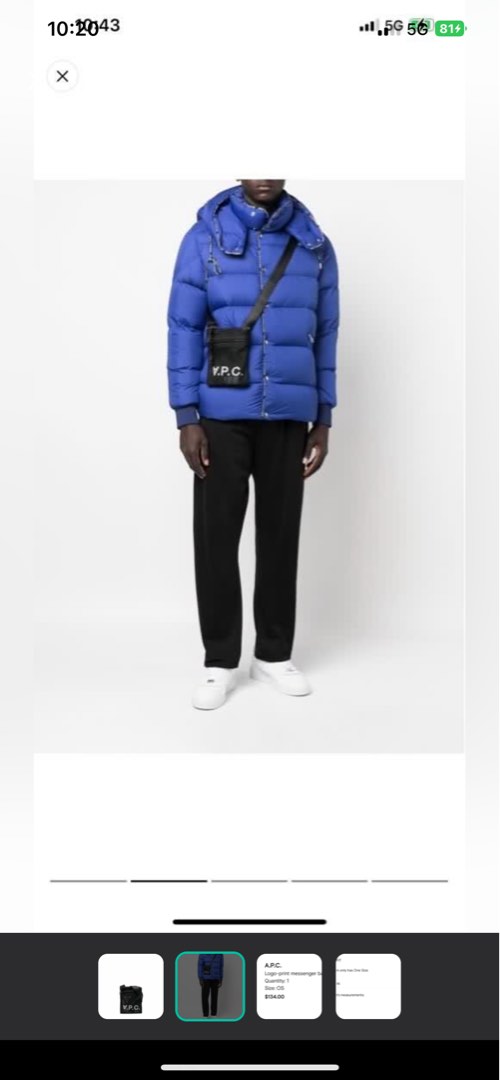 APC messenger bag, Men's Fashion, Bags, Sling Bags on Carousell