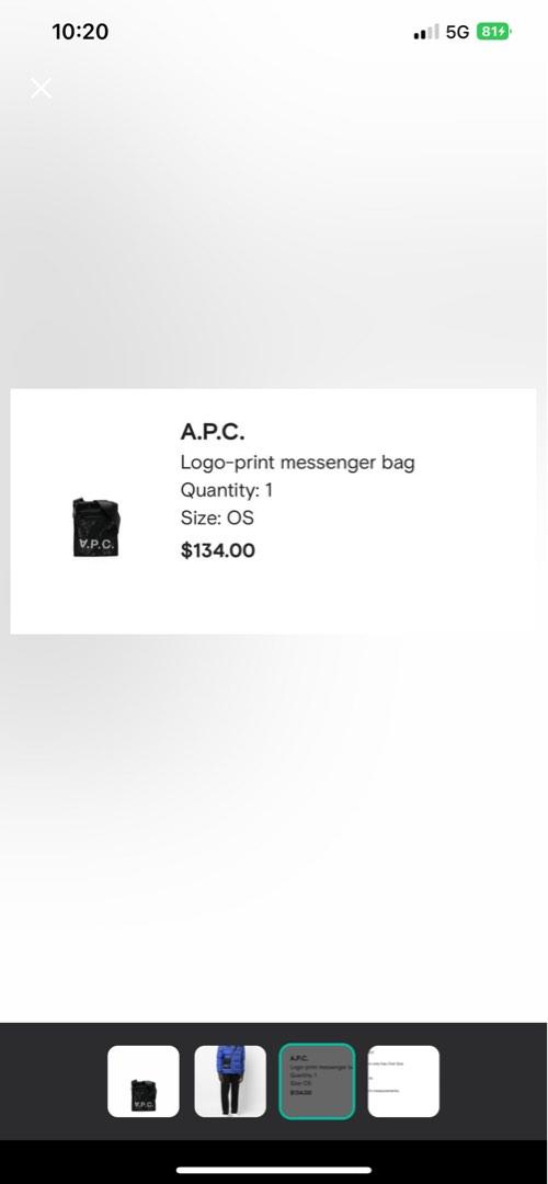 APC messenger bag, Men's Fashion, Bags, Sling Bags on Carousell