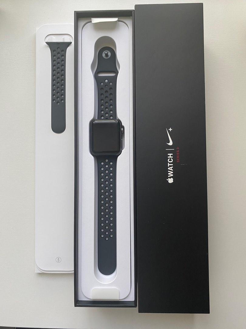 Apple Watch 42mm Nike series 3, 手提電話, 智能穿戴裝置及智能手錶
