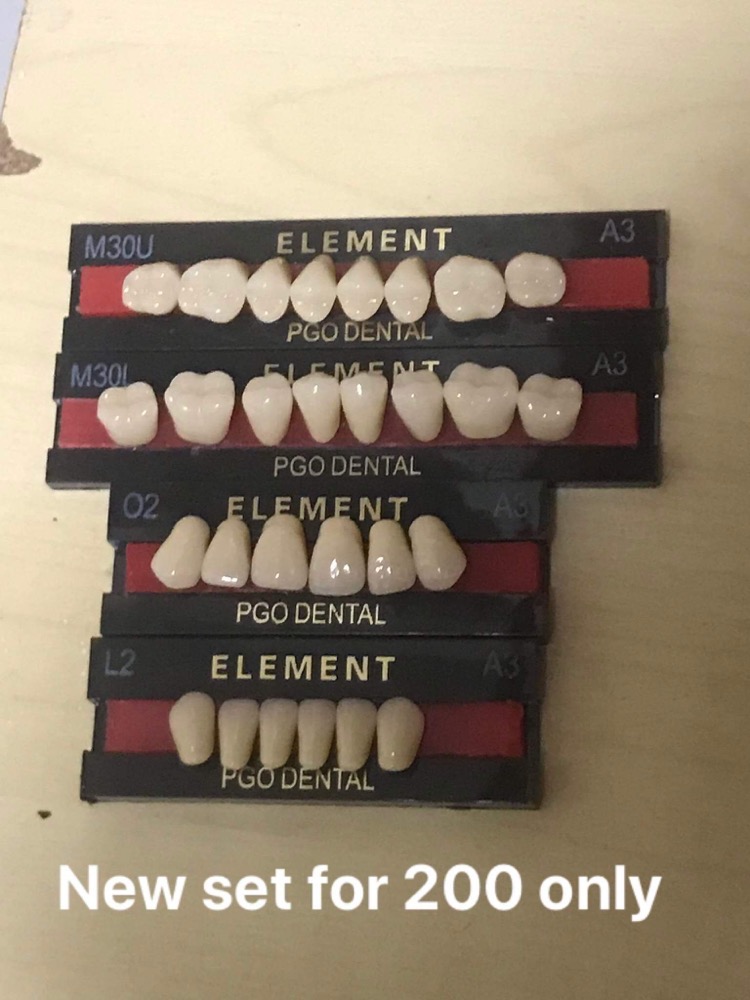 Artificial teeth for Complete denture, Hobbies & Toys, Stationary ...