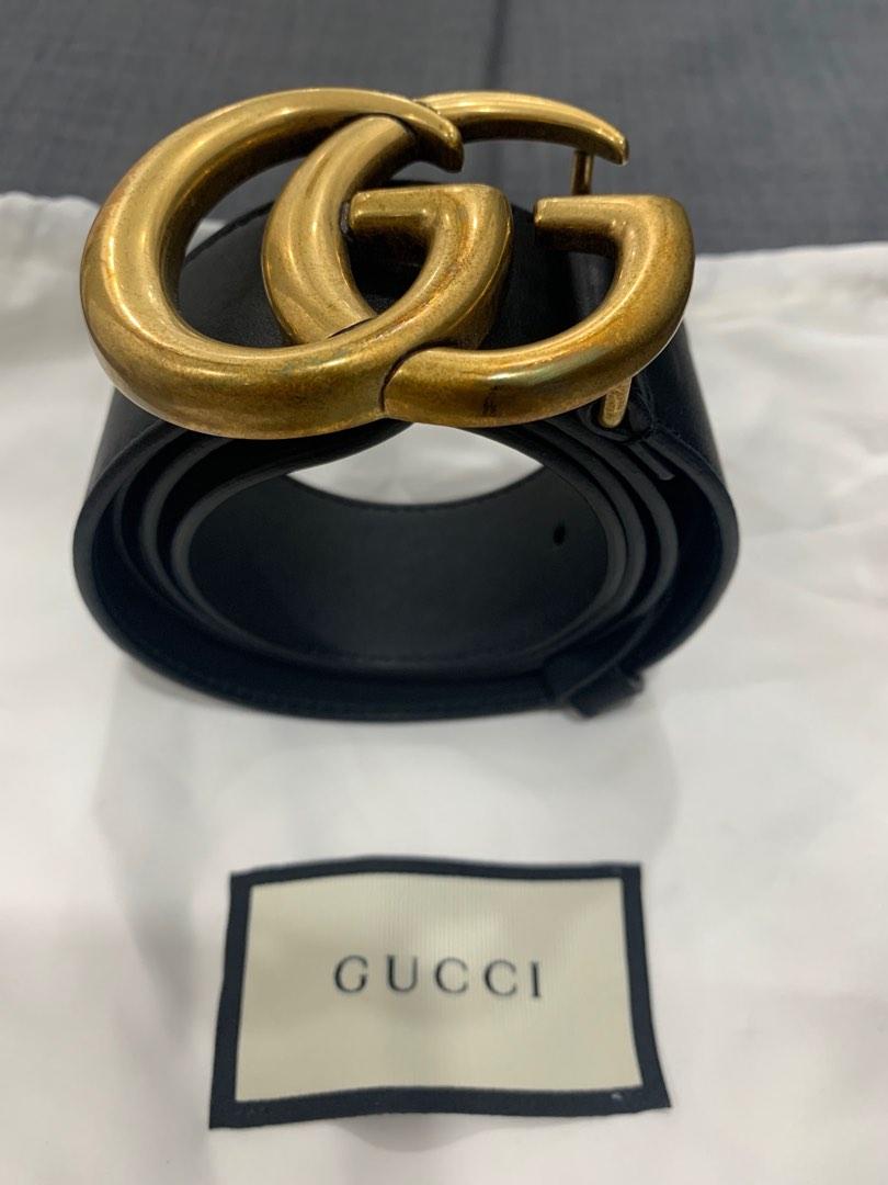 Gucci double g deals belt 4cm