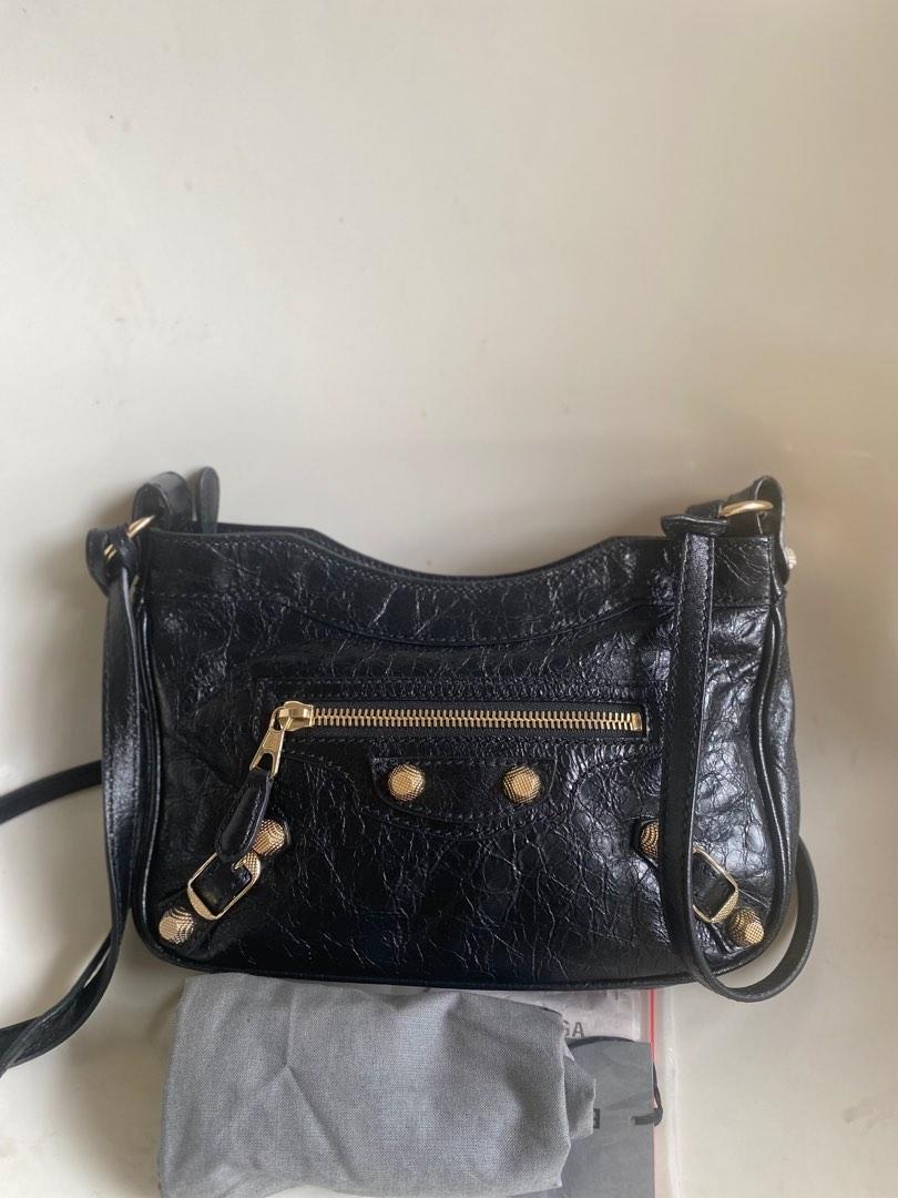 Balenciaga hip black ghw thn 2020 bisa crossbody Barang Mewah Tas Dompet di Carousell