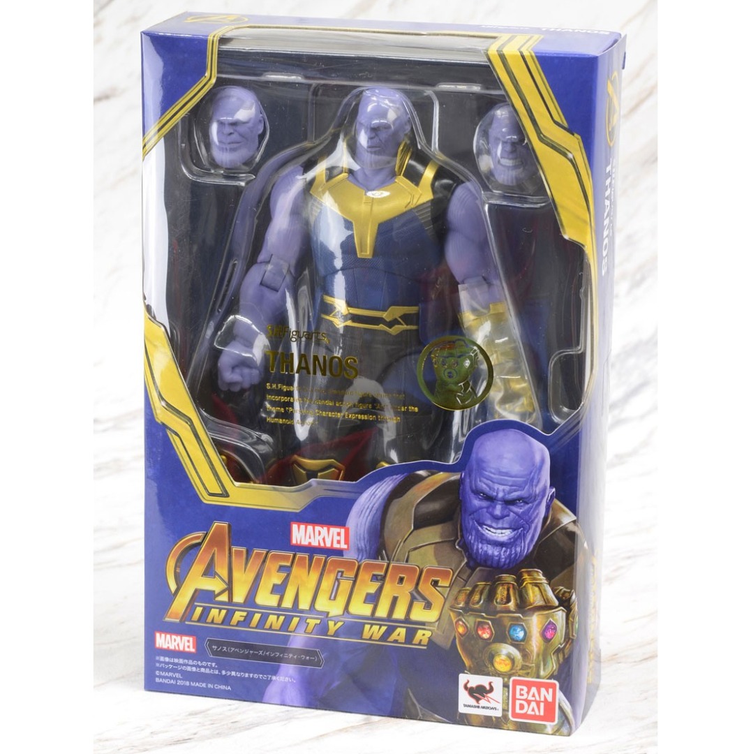 Thanos action figure bandai deals
