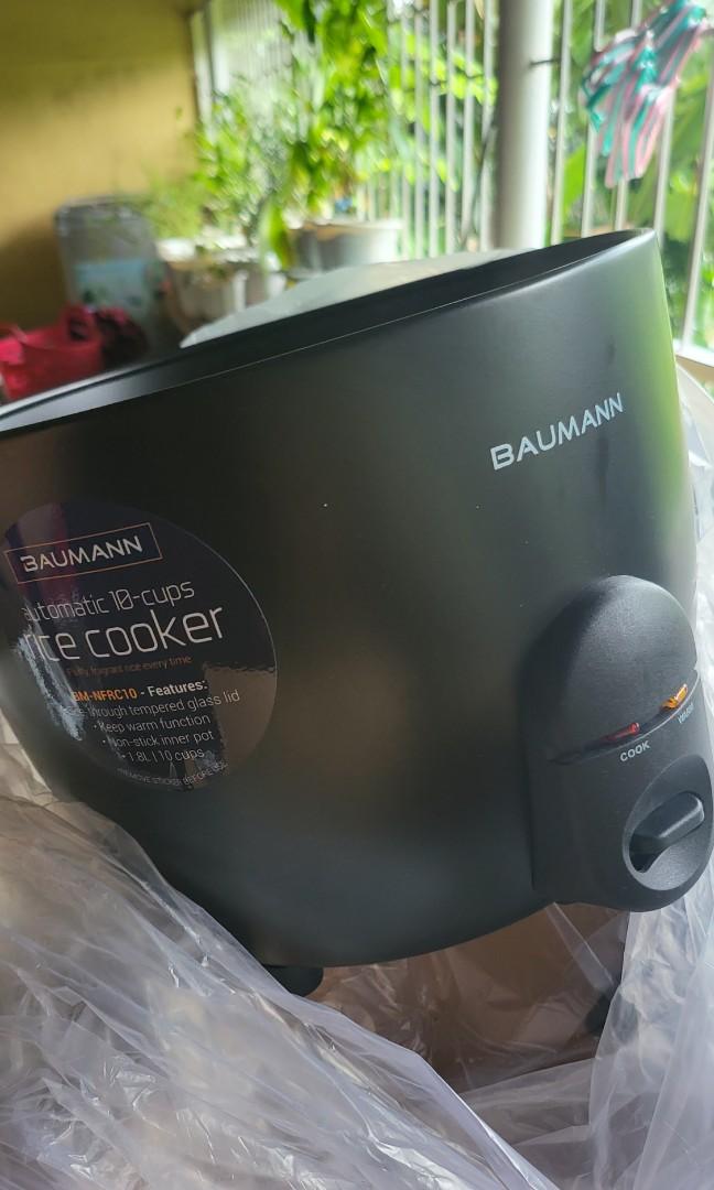 Baumann Automatic 10 cups rice cooker, TV & Home Appliances, Kitchen