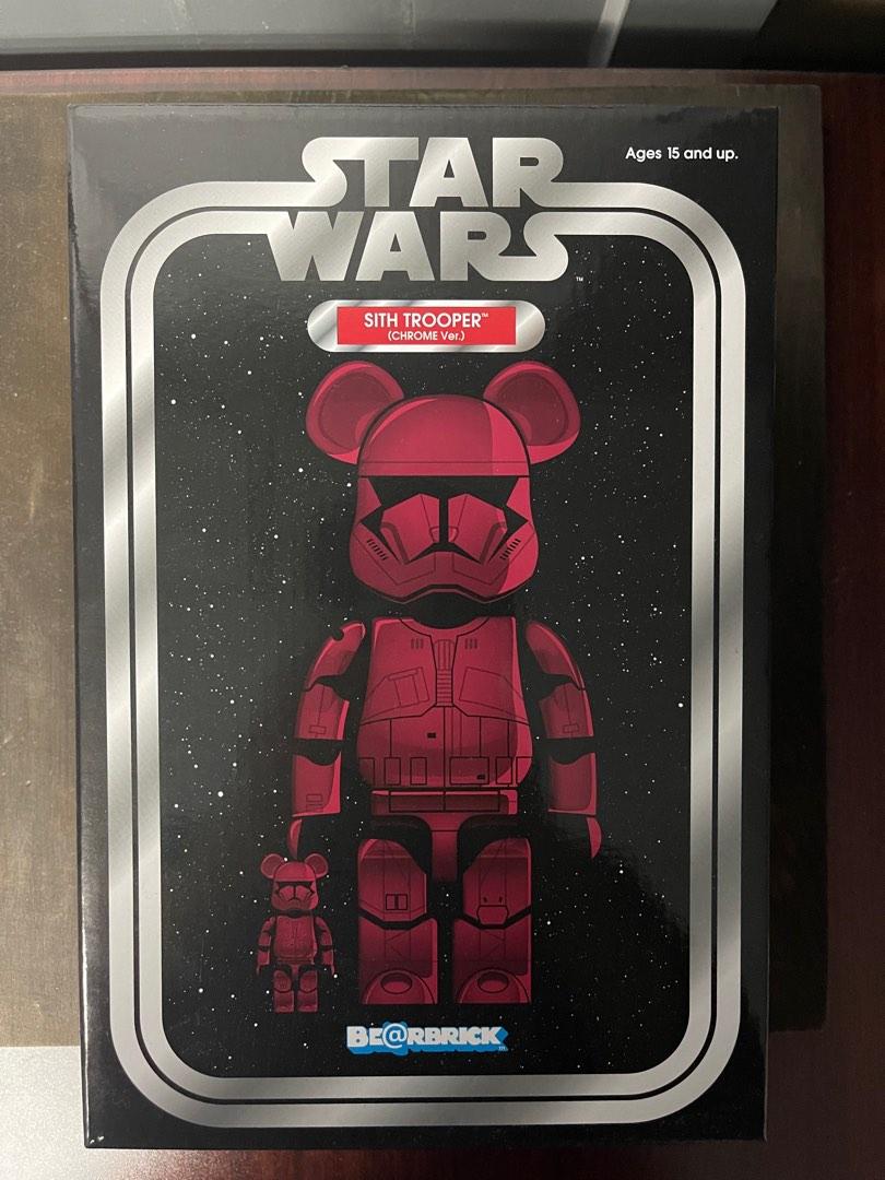 BE@RBRICK SITH TROOPER(TM) CHROME