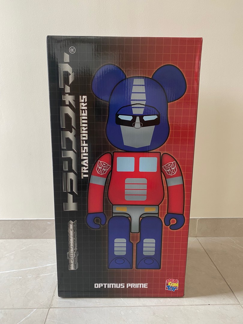 Bearbrick Transformers Optimus Prime 1000%, Hobbies & Toys