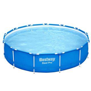 Bestway Swimming Pool Above Ground Filter Pump Steel Pro Frame Pools 3.69M