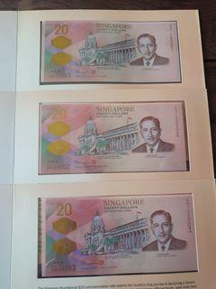 Bicentennial $20 Commemorative Note